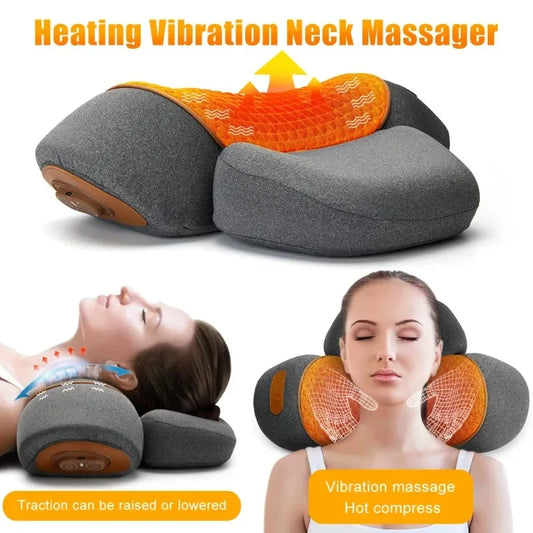 Heated Vibration Cervical Pillow