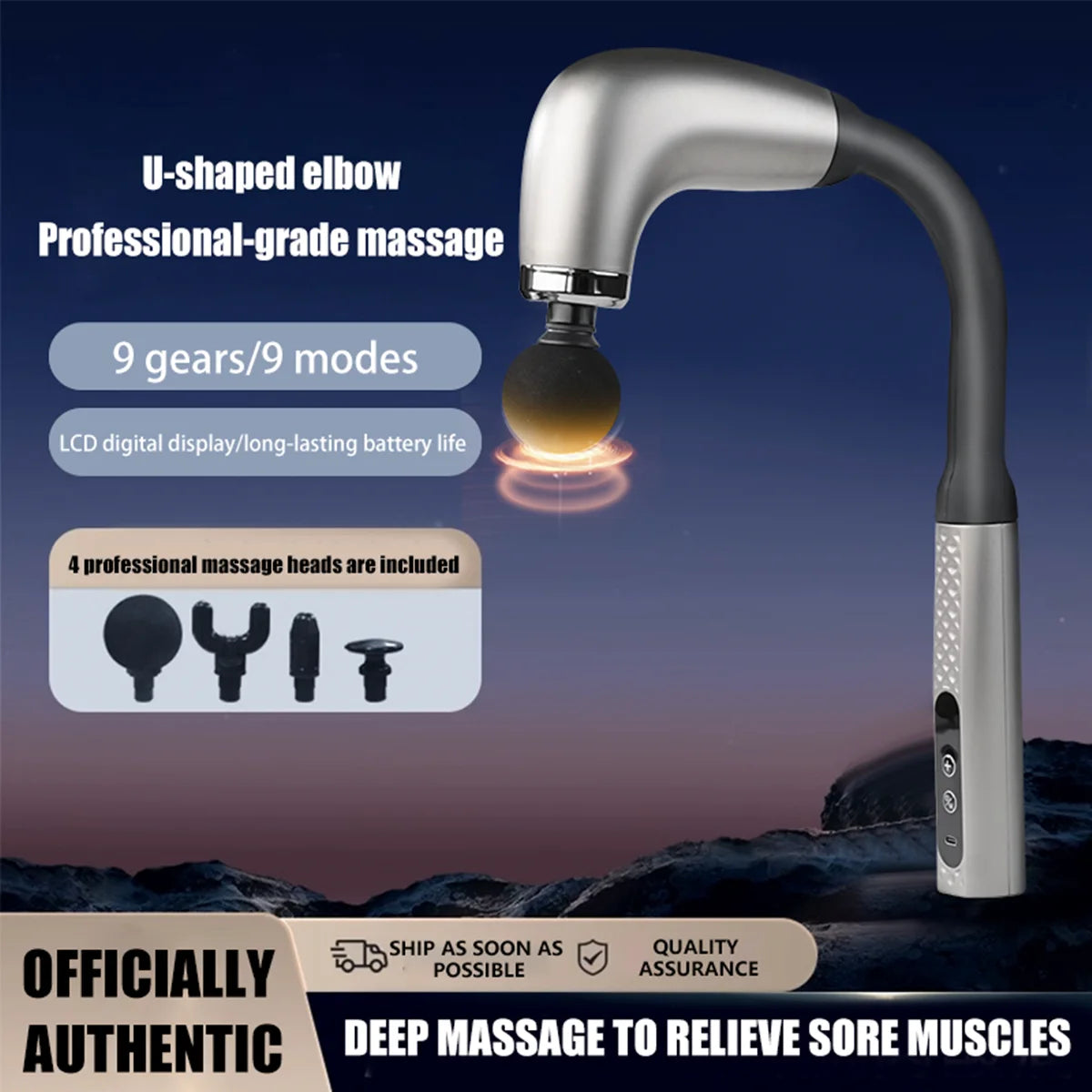 U-Shape Pro Massage Gun